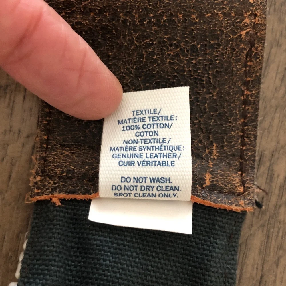 Old Navy beaded western boho Brown Leather Trim belt Festival Hippie